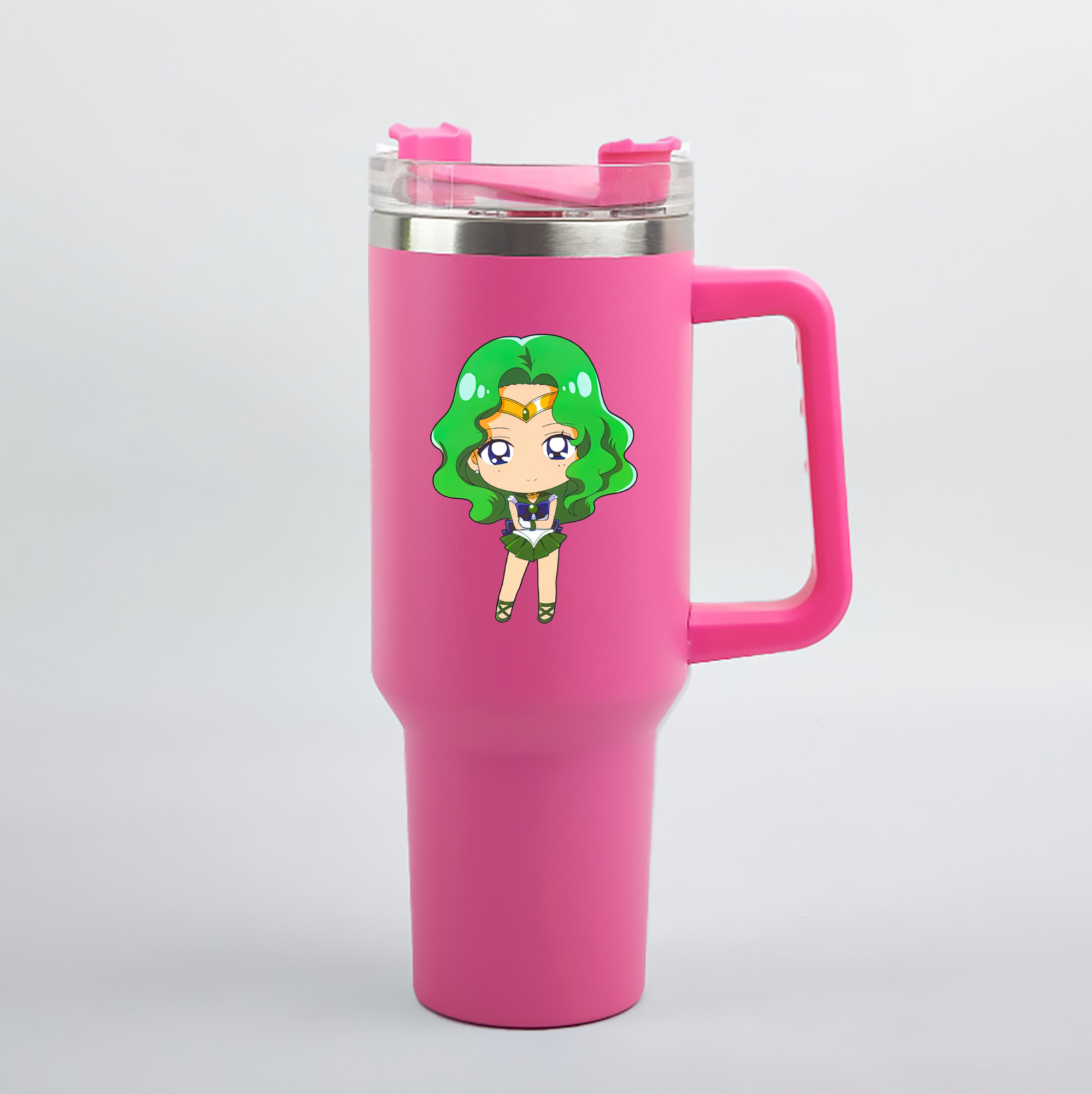 （画像用） 美少女戦士セーラームーン 海王 みちる（かいおう みちる） Sailor Moon Kaiou Michiru 1200mL車用タンブラー（カラープリント）